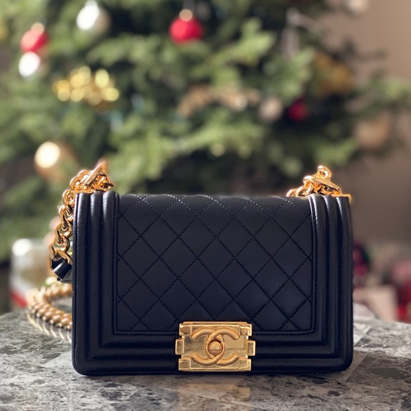 CHANEL Handbags - SMALL BOY CHANEL HANDBAG